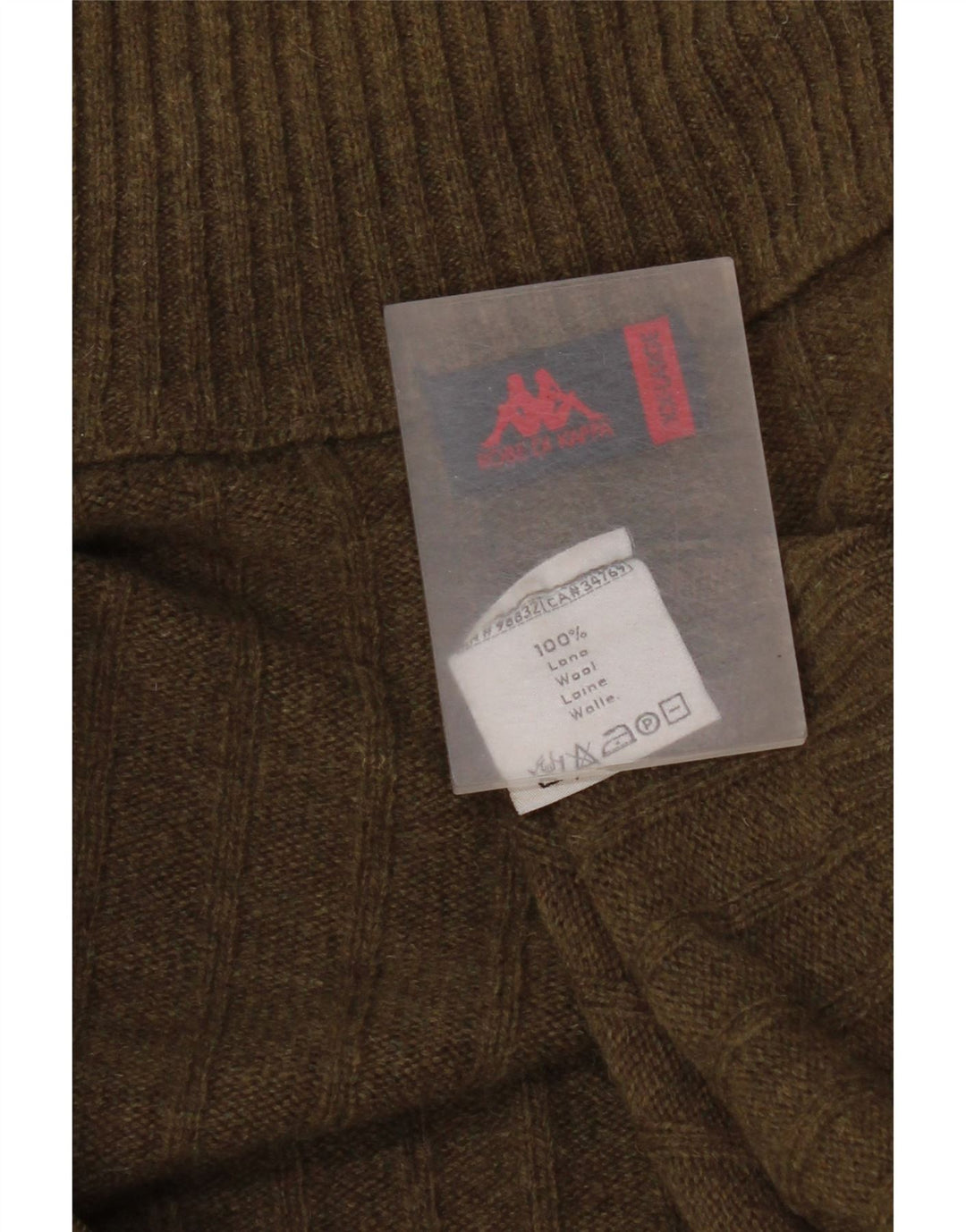 Pulover cardigan pentru bărbați Kappa 2XL Kaki Lână