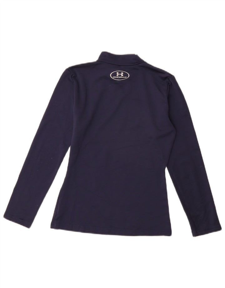 UNDER ARMOUR Băieți Cold Gear Top cu mânecă lungă 9-10 ani Mediu Bleumarin