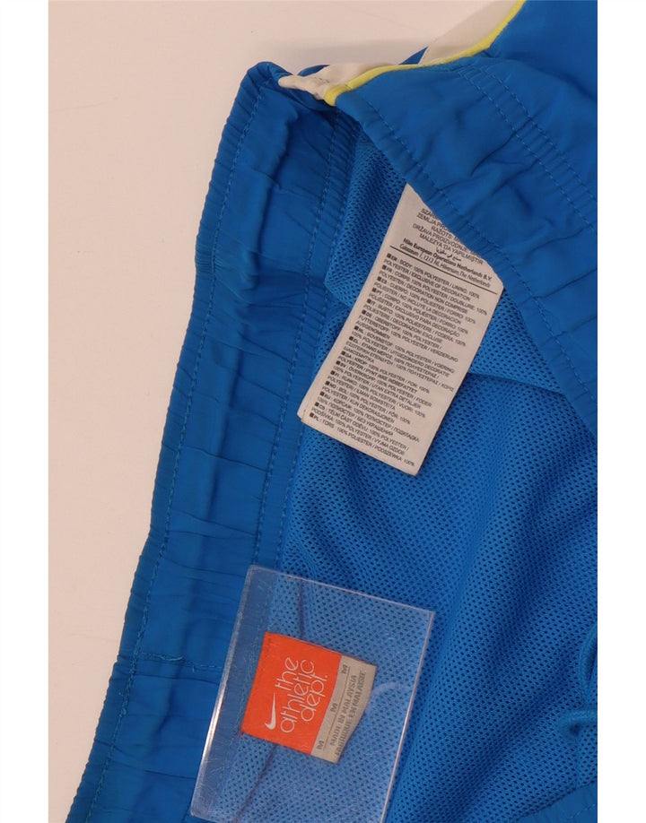 Pantaloni scurți de înot Nike pentru bărbați, albastru mediu, poliester color bloc