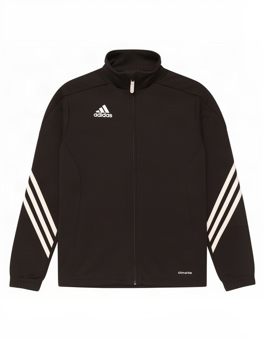Adidas Boys Climalite Trening Top Jachetă 9-10 ani poliester negru