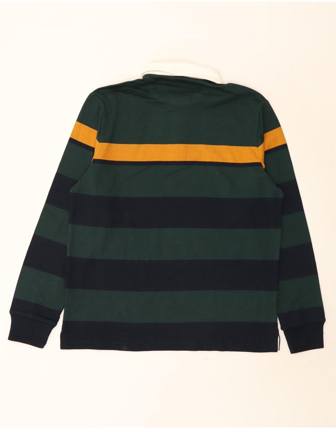 Tricou polo de rugby pentru bărbați Marks & Spencer, cu dungi mari, multicolore