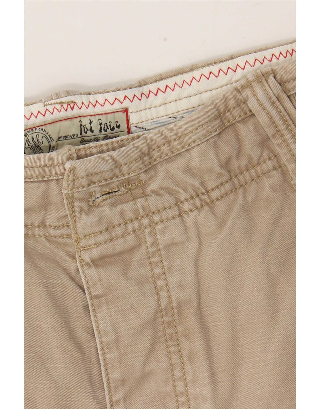 Pantaloni scurți casual pentru bărbați Fat Face Medium W32 Bej Bumbac