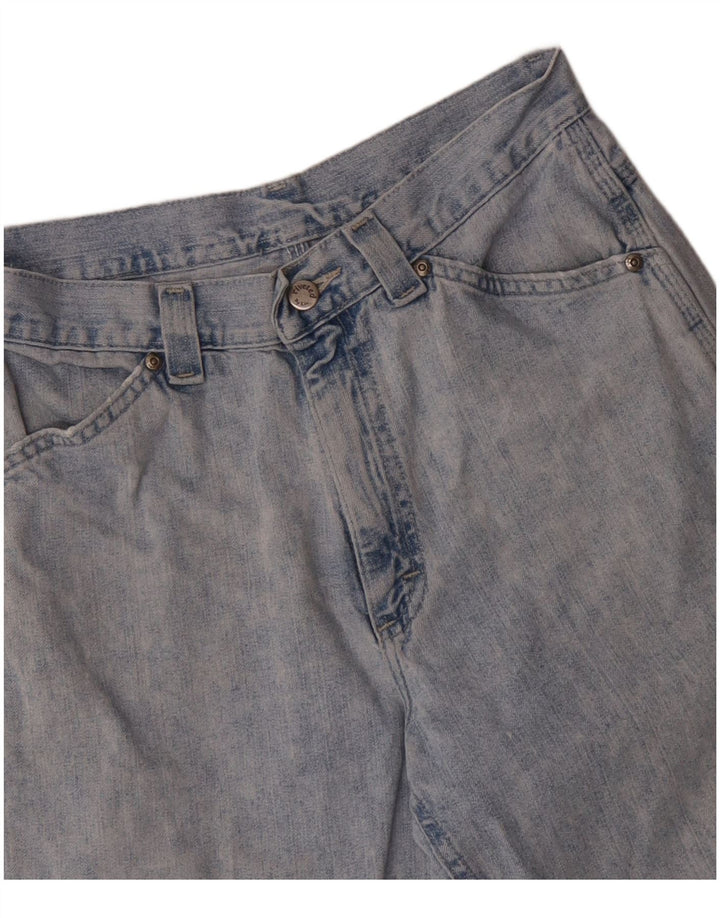 Blugi LEE pentru femei Cargo Loose W28 L28 Blue Bumbac