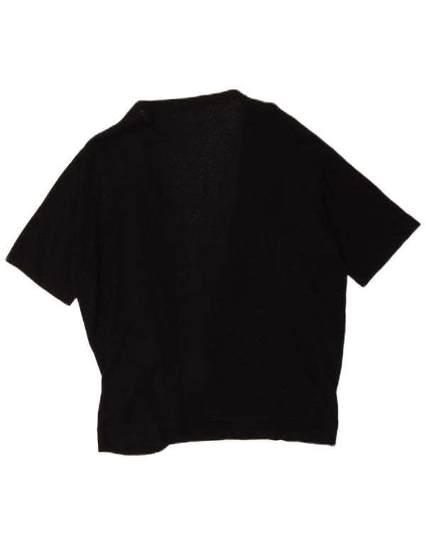 Pulover cardigan cu autograf pentru femei Marks & Spencer UK 16 Large Black
