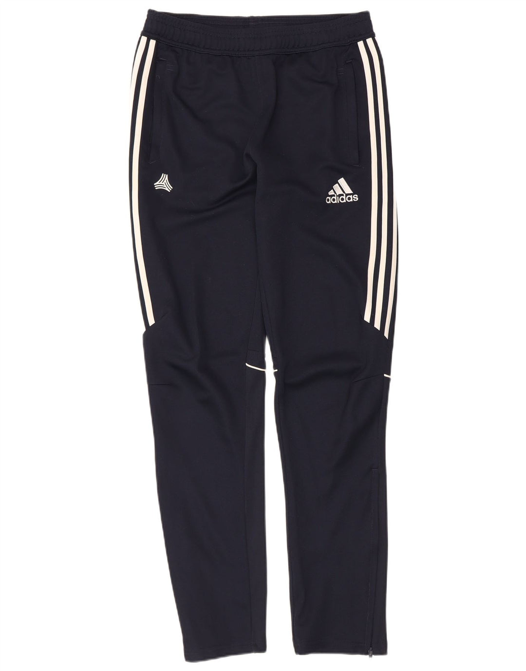 Pantaloni de trening Adidas pentru băieți 15-16 ani poliester bleumarin