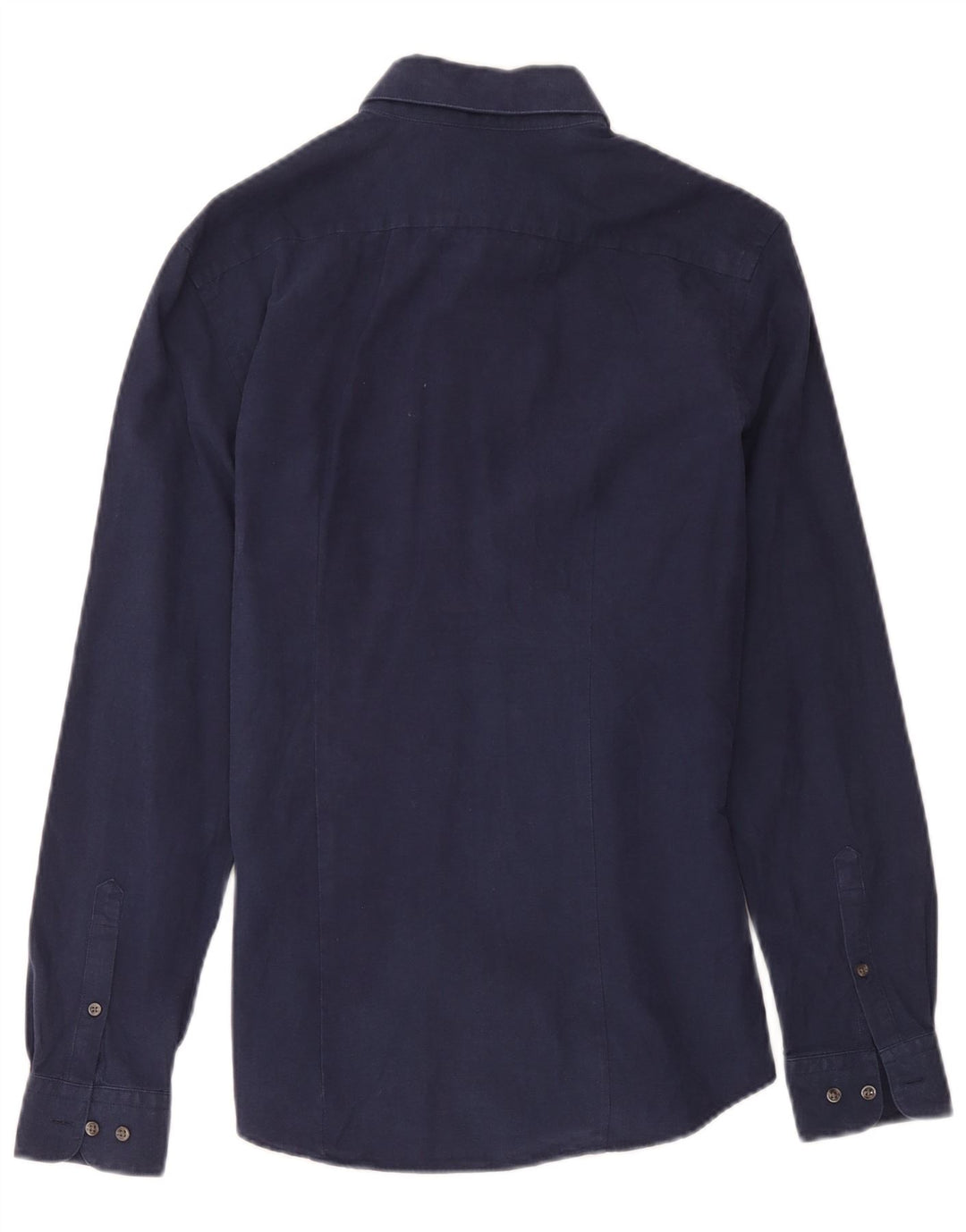 Cămașă pentru bărbați Reiss Slim Fit Mic, bleumarin