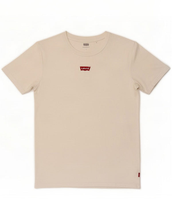 Levi's Womens T-Shirt Top UK 8 Small White Cotton