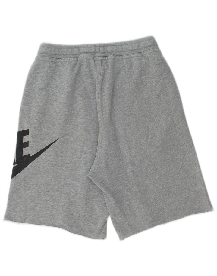 Pantaloni scurți sport Nike pentru băieți, 12-13 ani, mari, gri, bumbac
