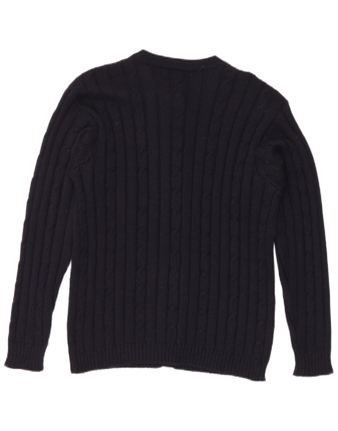 Pulover Cardigan Vintage pentru Damă UK 12 Medium Bleumarin