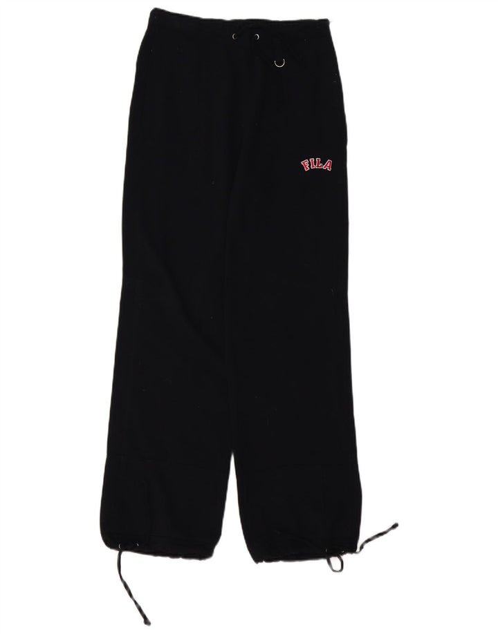 Pantaloni casual drepti pentru femei FILA XS poliester negru