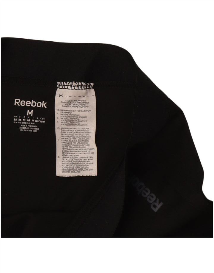 Leggings pentru femei REEBOK UK 12/14 Poliester mediu negru