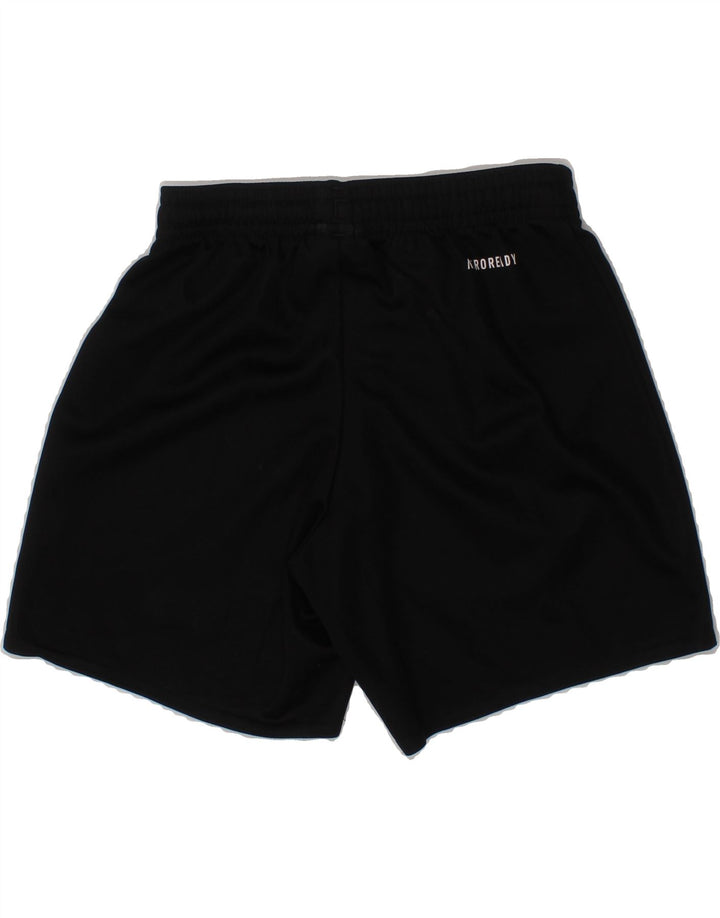 ADIDAS Boys Aeroready Sport Shorts 5-6 Years  Black Polyester Vintage Adidas and Second-Hand Adidas from Messina Hembry 