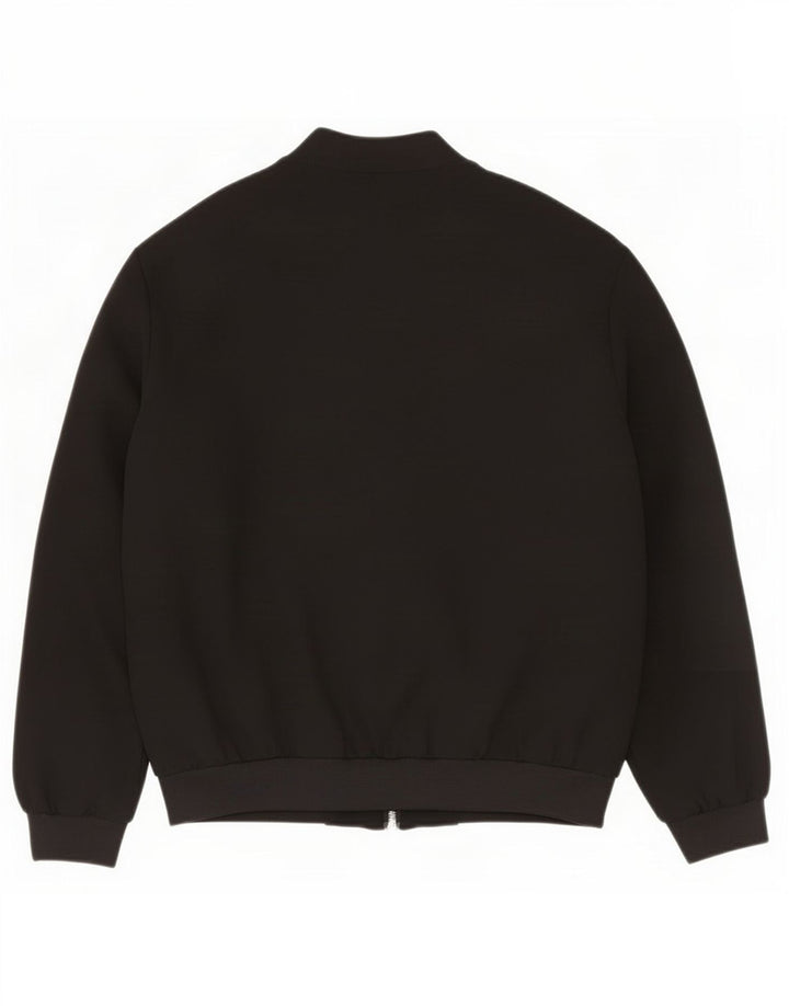 Bomber pentru femei Zara UK 14 Poliester mediu negru