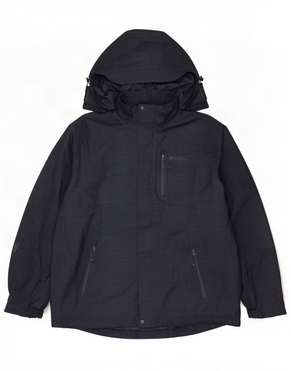 Jachetă de vânt cu glugă pentru bărbați Mountain Warehouse UK 42 XL bleumarin