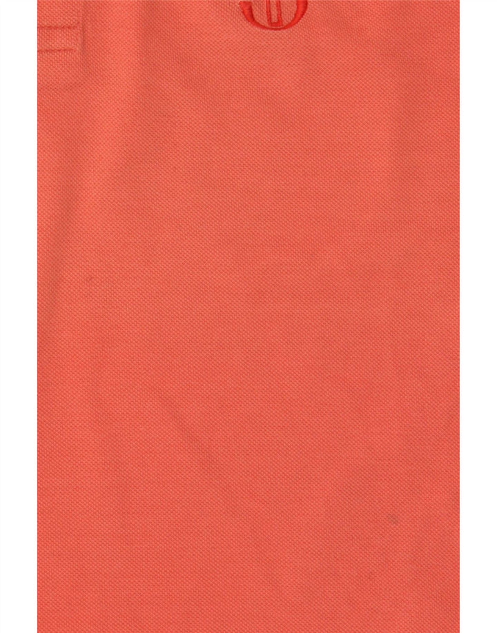 SERGIO TACCHINI Tricou polo pentru bărbați portocaliu mediu