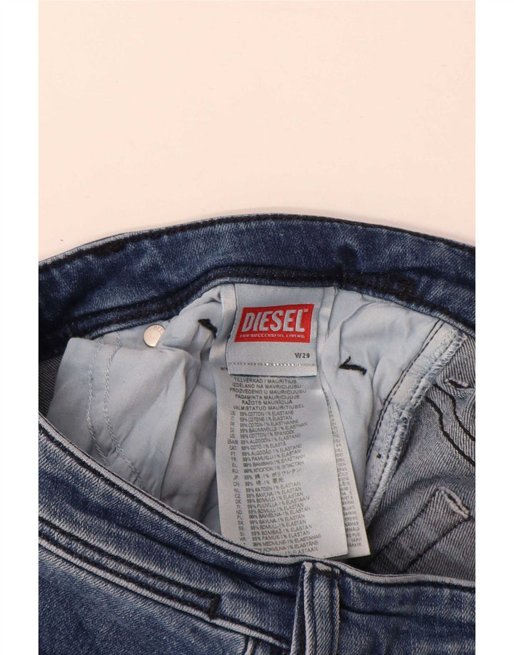 Blugi subțiri pentru femei Diesel W29 L29 Bumbac albastru
