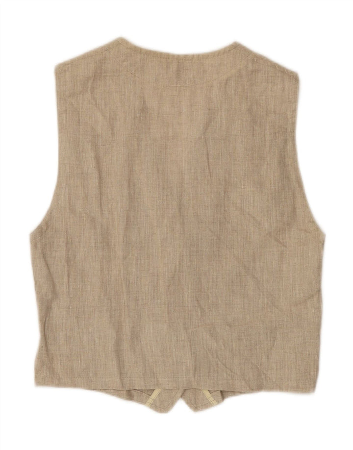 Vestă de damă vintage UK 8 mic bej in