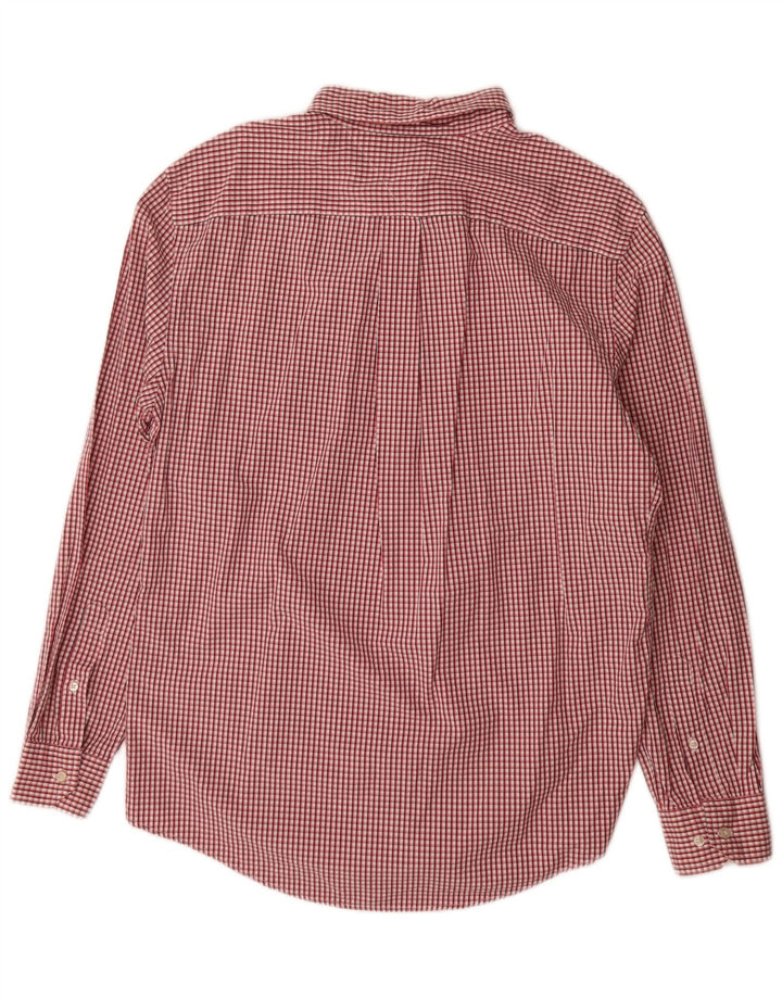 Cămașă pentru bărbați Tommy Hilfiger, mare, roșu, din bumbac