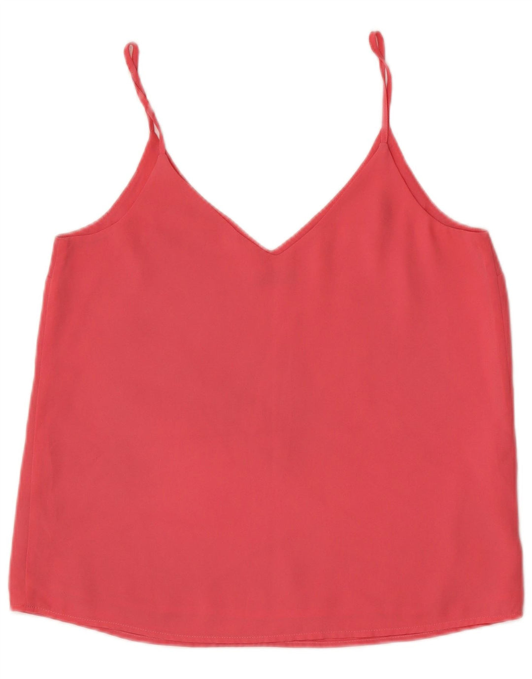 Oasis Womens Cami Top UK 12 Medium Pink Poliester