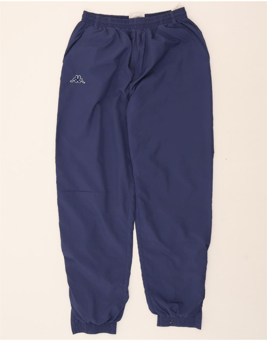 KAPPA Mens Tracksuit Trousers Joggers Large  Navy Blue Polyester Vintage Kappa and Second-Hand Kappa from Messina Hembry 
