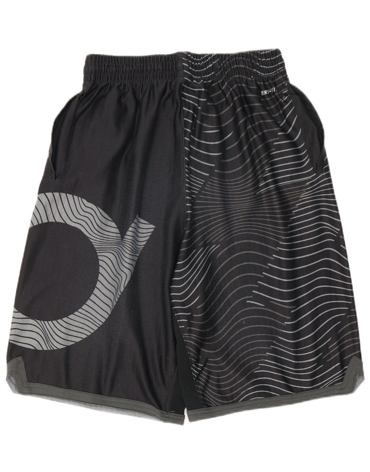 Pantaloni scurți sport NIKE Dri Fit pentru bărbați, mari, negru, geometric, poliester