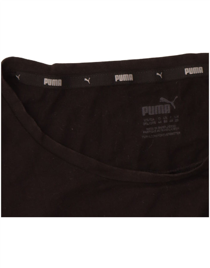 Tricou cu grafic Puma pentru femei Top UK 20 2XL Negru