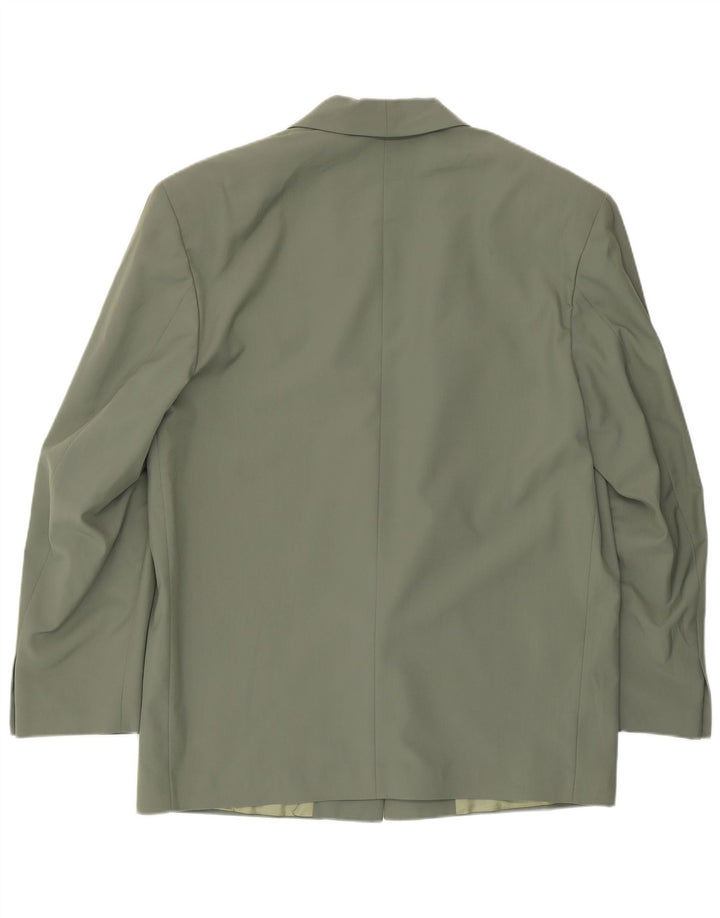 Jachetă vintage pentru bărbați cu 1 nasture IT 52 XL Acetat verde