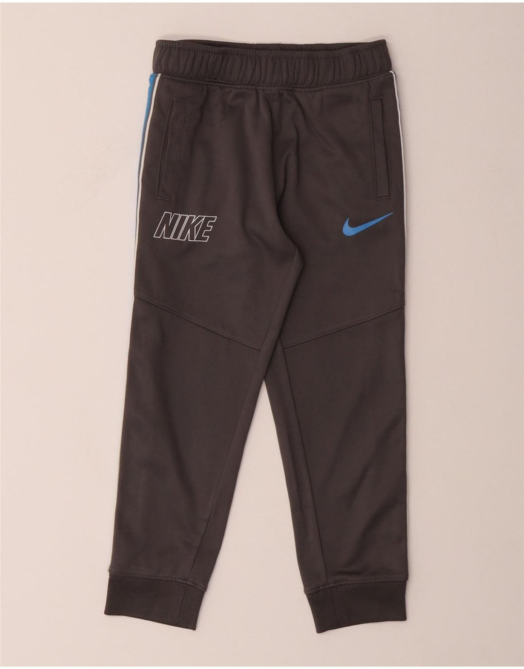 Pantaloni de trening Nike Dri Fit pentru băieți Pantaloni de jogging 5-6 ani, gri mediu