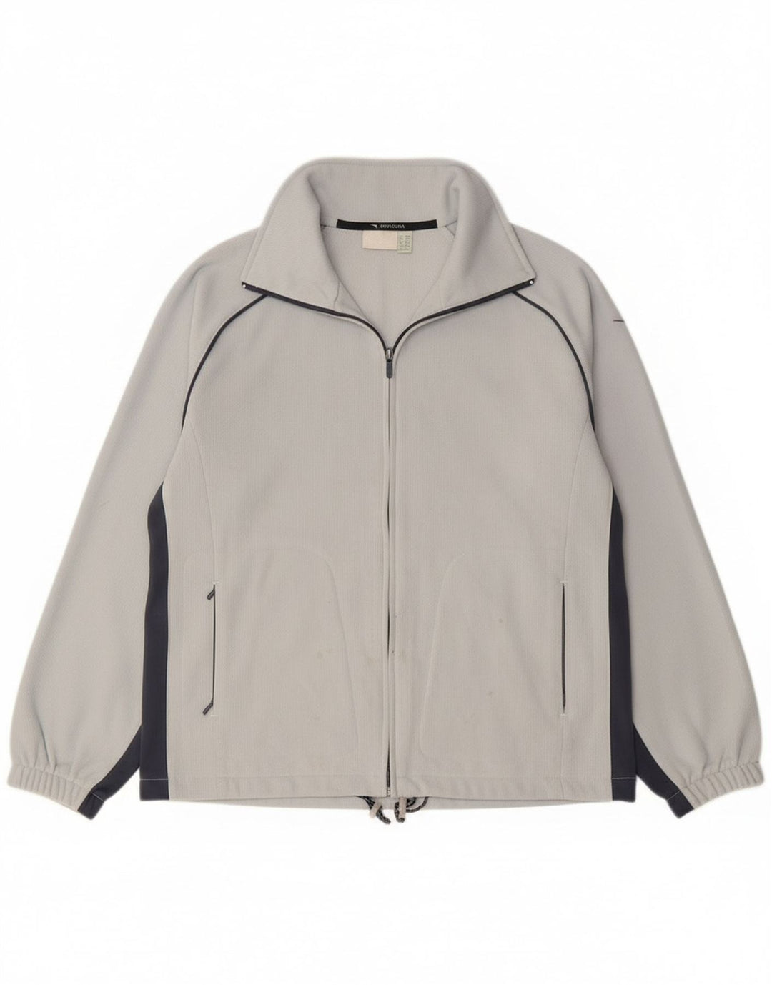 Jachetă de trening pentru femei Diadora UK 14, mare, albastru, poliester color bloc