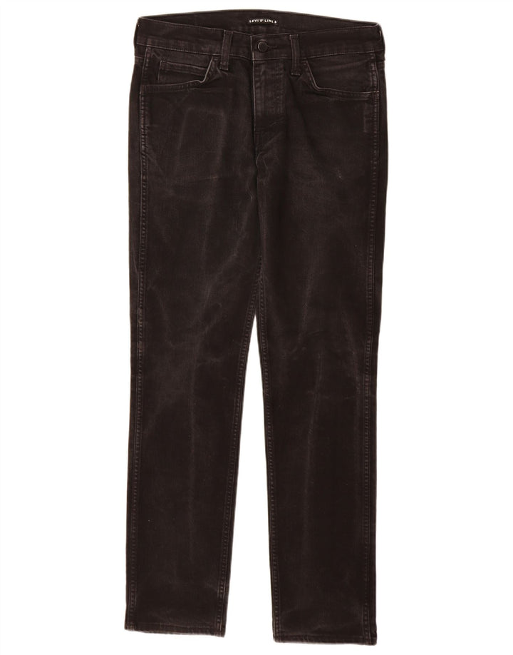 Blugi Levi's pentru femei Line 8 Slim W30 L32 bumbac negru