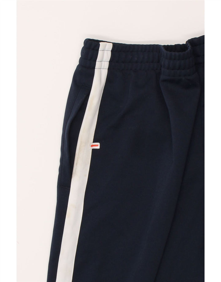 STARTER Mens Tracksuit Trousers Large Navy Blue Colourblock Polyester Vintage Starter and Second-Hand Starter from Messina Hembry 