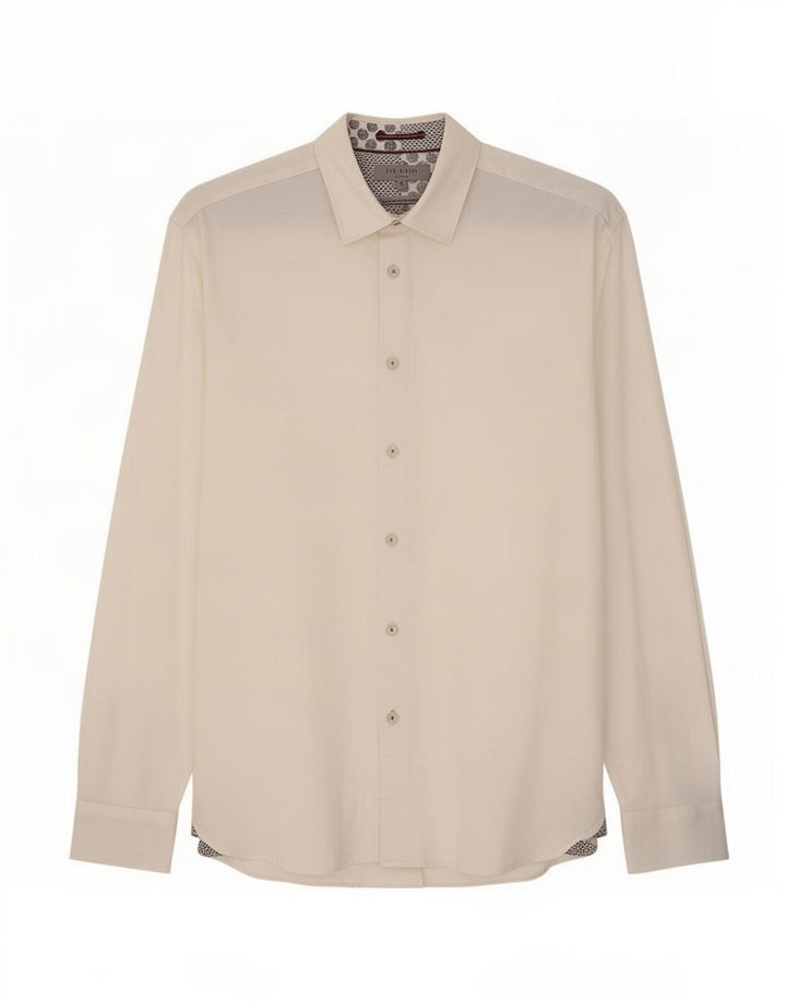 Cămașă pentru bărbați Ted Baker Mărimea 5 XL Bumbac alb