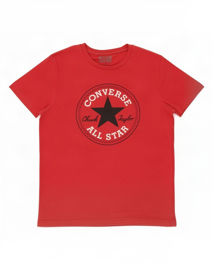 Tricou grafic Converse pentru bărbați Top Medium Red
