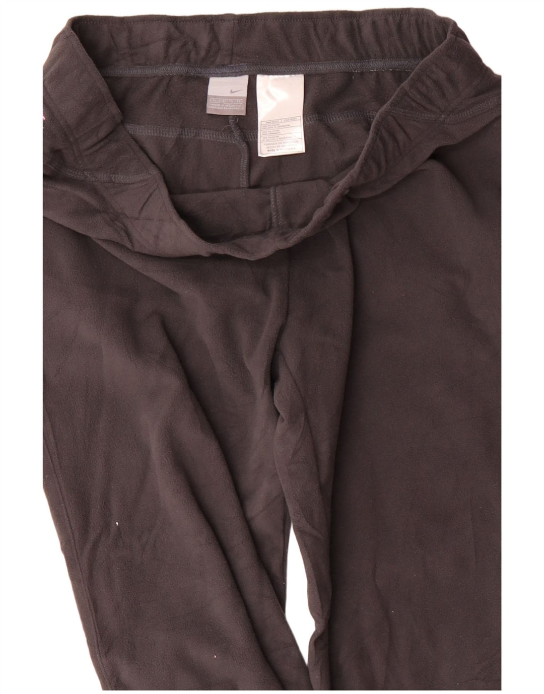 Pantaloni de trening pentru femei Fleece NIKE US 16/18 XL poliester gri