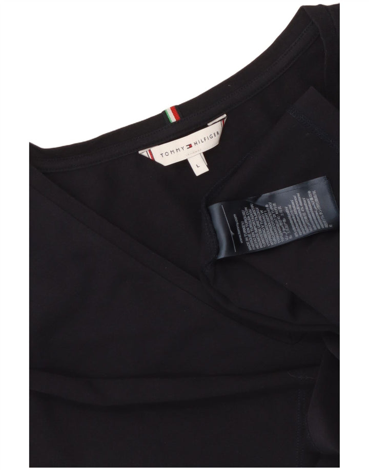 TOMMY HILFIGER Tricou pentru femei Top UK 14 Mare Bumbac bleumarin