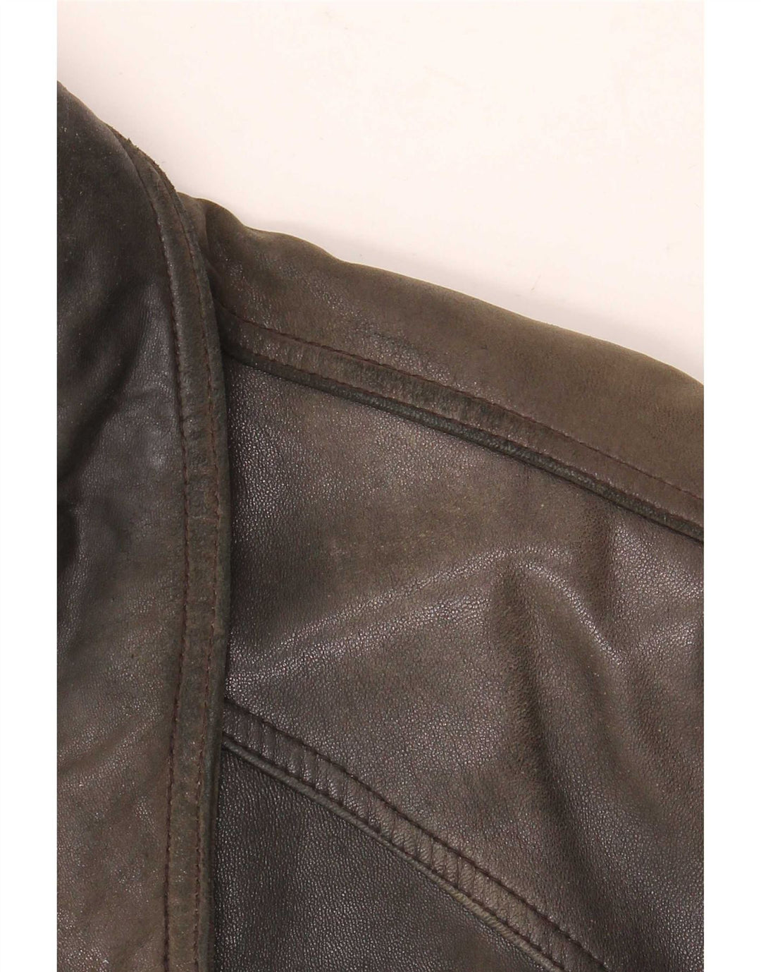 Jachetă de piele pentru bărbați Itallo UK 40 Large Black