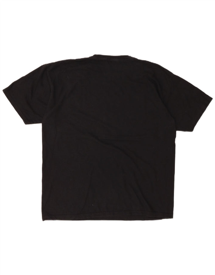 Tricou grafic HARLEY pentru bărbați, cu croiala normală, XL, bumbac negru