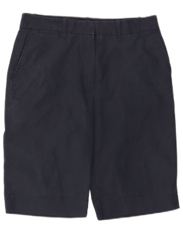 Pantaloni scurti chino pentru femei Marks & Spencer UK 12 Medium W32 Bumbac bleumarin