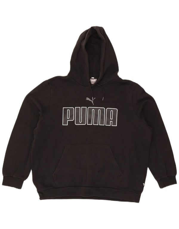 Puma Graphic Hoodie Jumper XL pentru bărbați, negru