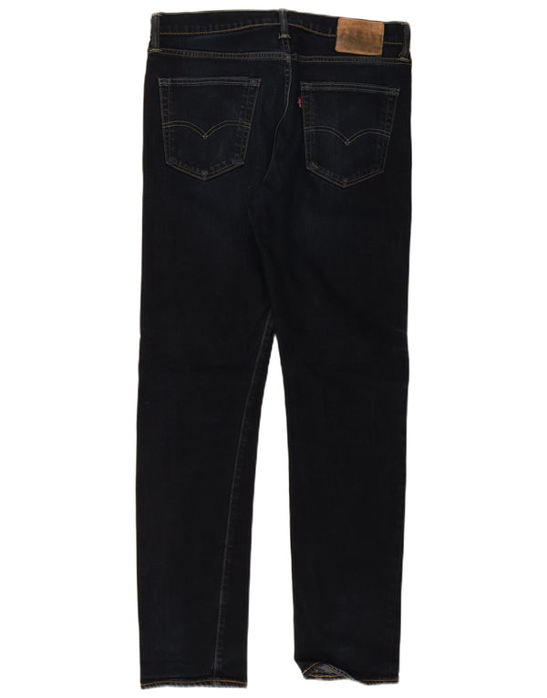 Blugi pentru bărbați Levi's 522 Slim W34 L34 Bumbac bleumarin