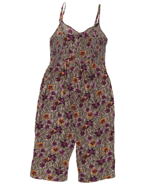 Salopetă fără mâneci pentru femei Fat Face UK 14 mare, multicoloră, florală