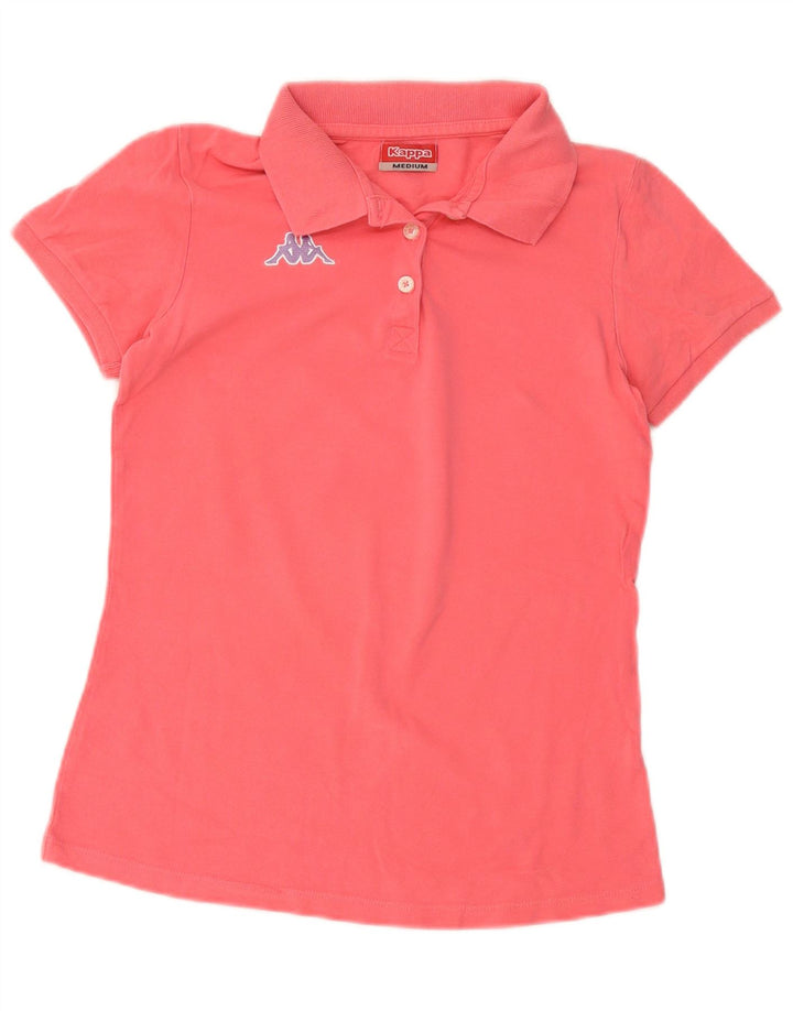 Tricou polo Kappa pentru femei UK 12 Roz mediu
