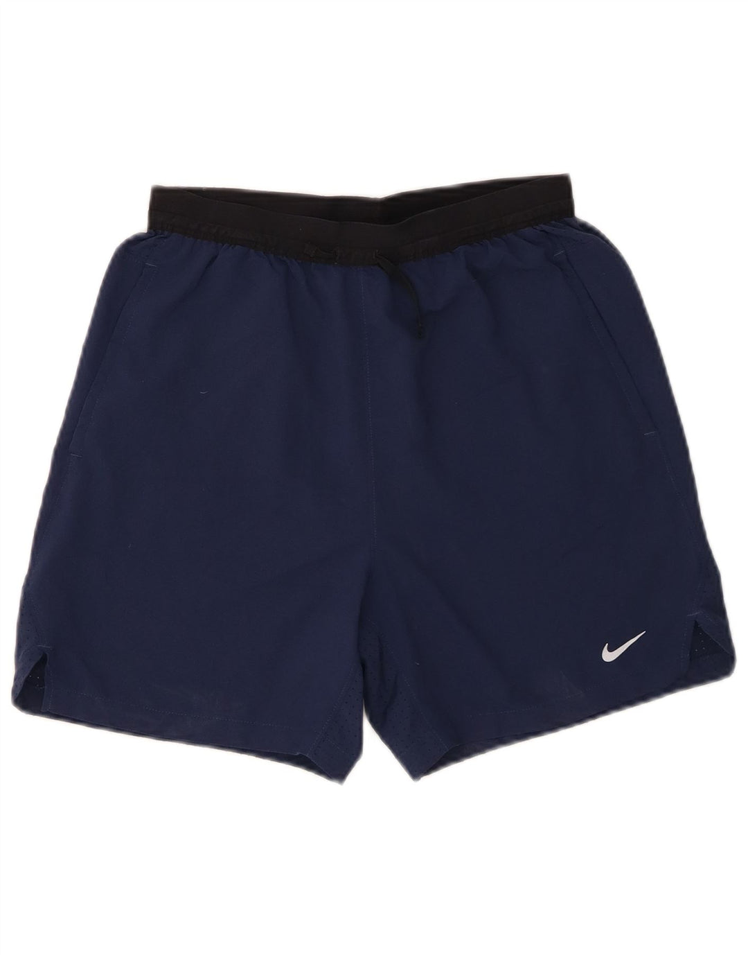 Pantaloni scurți sport Nike Dri Fit pentru băieți 13-14 ani, poliester bleumarin