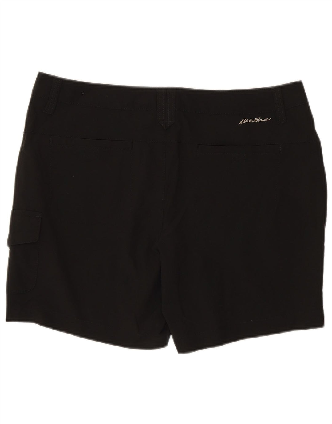 Pantaloni scurti cargo pentru femei Eddie Bauer US 8 Medium W30 Poliester negru
