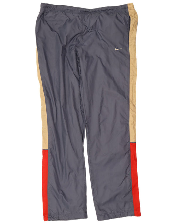 Pantaloni de trening Nike pentru bărbați XL, gri, nailon, blocuri de culoare sport