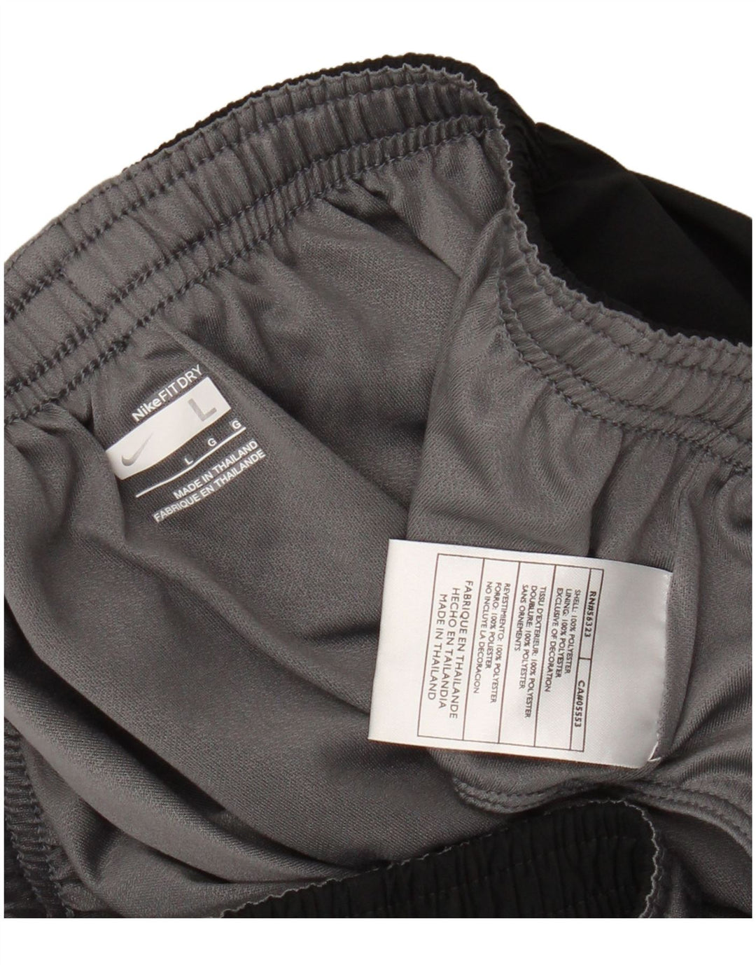 Pantaloni scurți sport pentru bărbați Nike Fit Dry, mari, negru, poliester