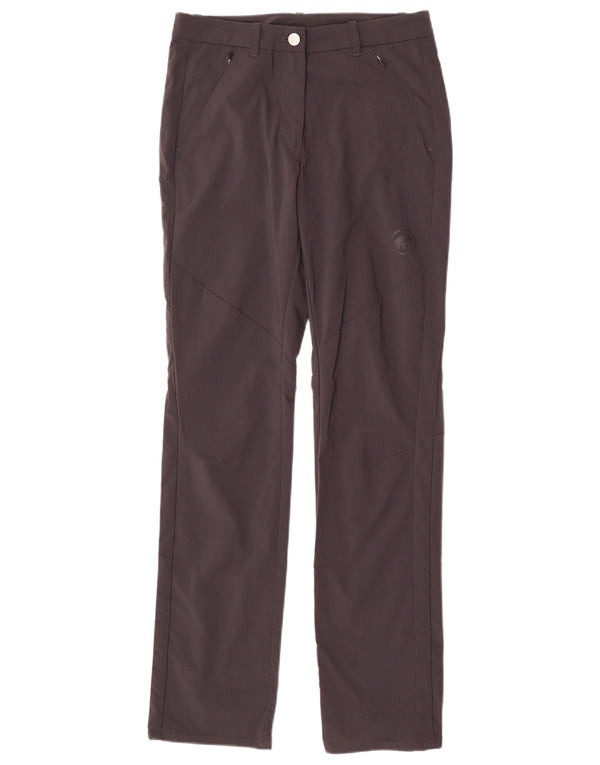 Pantaloni chino drepti pentru femei Mammut UK 10 Small W28 L31 Gri Poliamidă