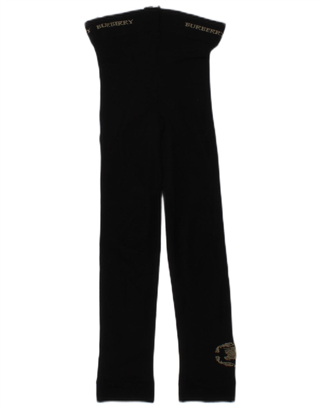 Leggings grafic pentru fete Burberry 7-8 ani negru