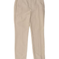 Pantaloni chino slim pentru femei ZARA Mici L26 L28 Poliester alb