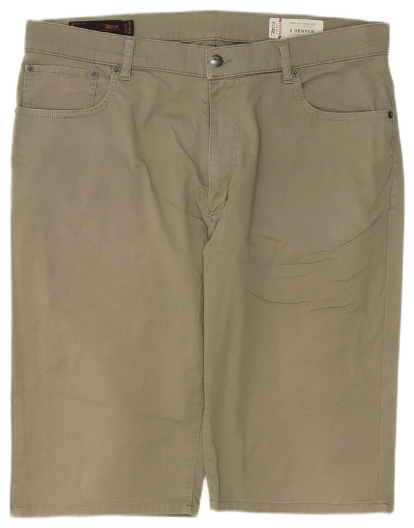 Pantaloni scurți casual pentru bărbați Marlboro Classics Denver W38 XL, bumbac kaki